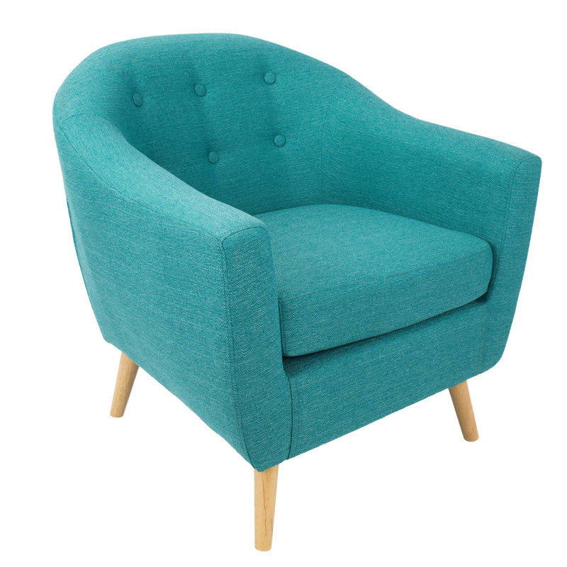 Chaise d'appoint Rockwell, Sarcelle