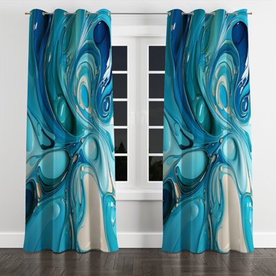 Analiah - Modern Blackout Grommet Curtain - 1 panel