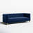 Michelle 90'' Velvet Sofa-2000995169