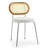 Boucle Low Rattan Back Side Chair-93021889