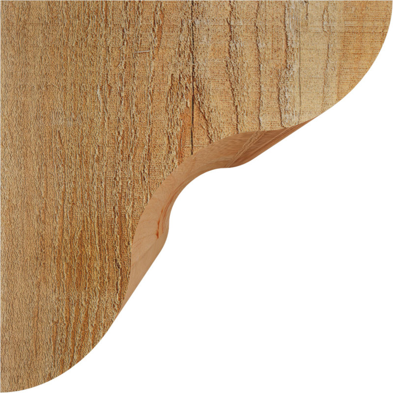 Sapin Douglas, l 6 po x P 6 po x H 6 po, H 6 po x l 6 po x P 6 po, Sapin de Douglas, Sciage brut