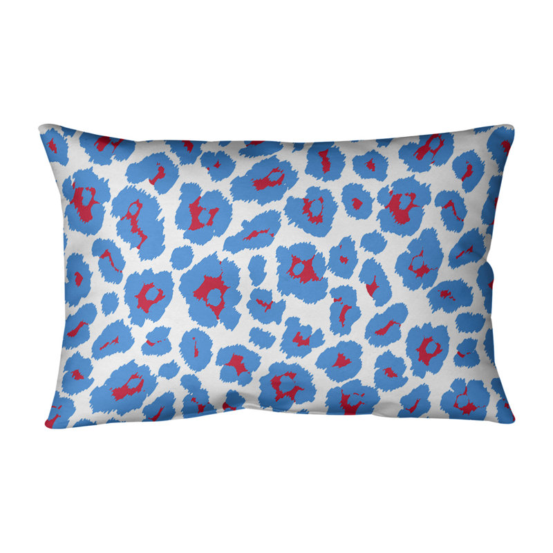 Housse de coussin rectangulaire Houston football, Polyester filé, Blanc