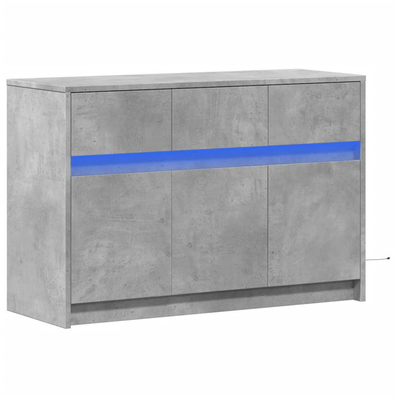 Damarkis Unfinished TV Stand for TVs up to 24", Concrete Grey