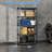 35.4'' W Metal Shelving Unit