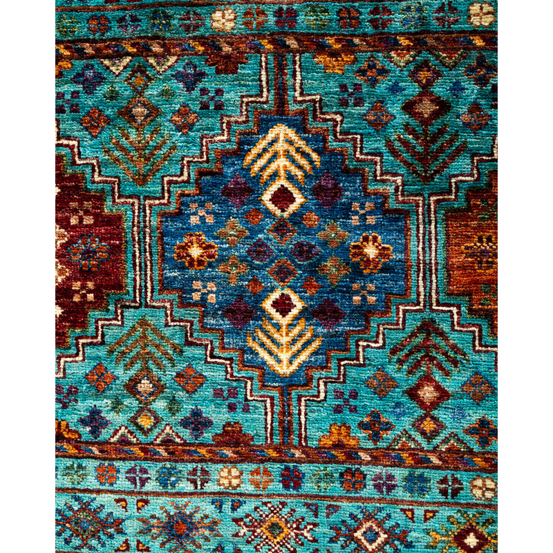One-of-a-Kind Rectangle 8'2" X 10'2" Hand Knotted Area Rug