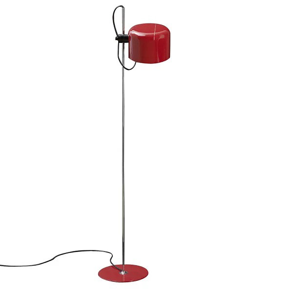 Coupé 55" Floor Lamp, Red