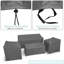 Housse de mobilier de patio pour ensemble de meubles d'extérieur 4 pièces-2091252764-2091252762