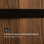 Outdoor Wood Metal Waterfall Fountain