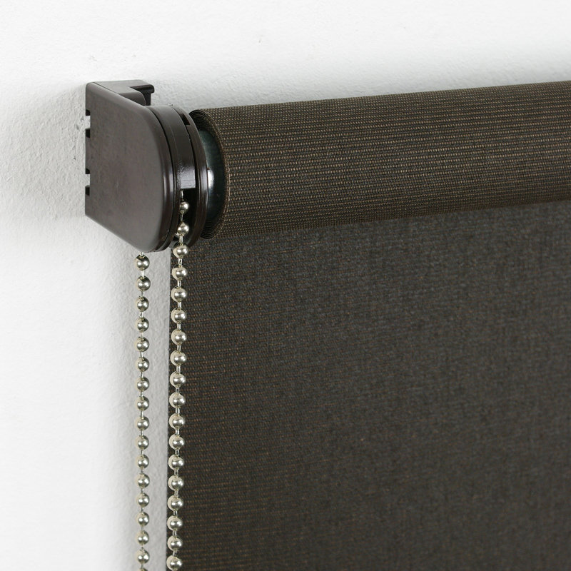 Opaque Solar Shade, 140cm W x 180cm L, Dark brown