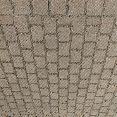 Tapis brun tissé à la machine