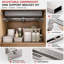 Ensemble de support de support de lavabo réglable en acier inoxydable