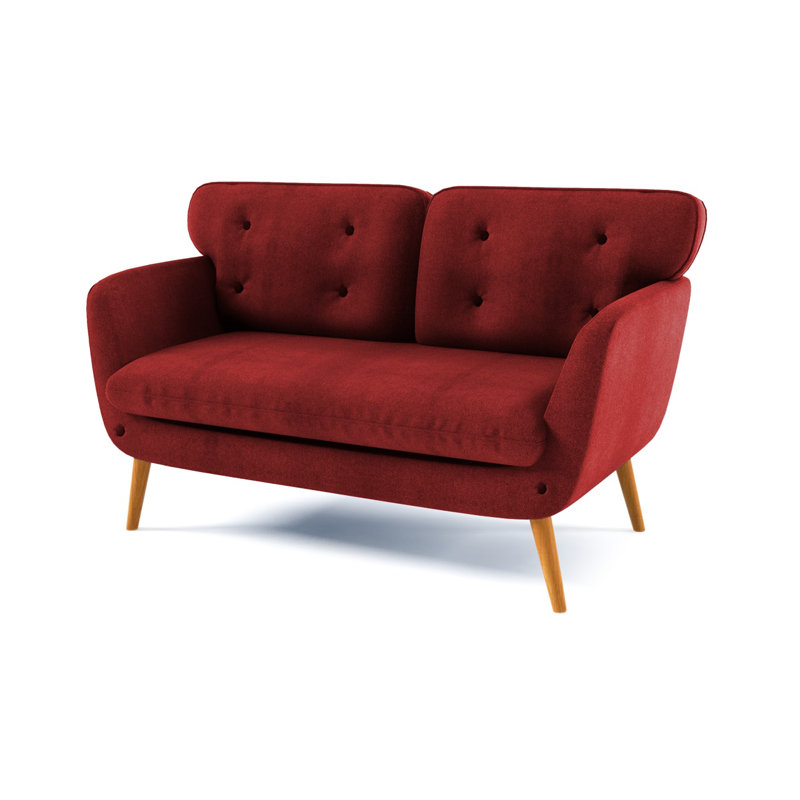 Destini Loveseat, Deep Red