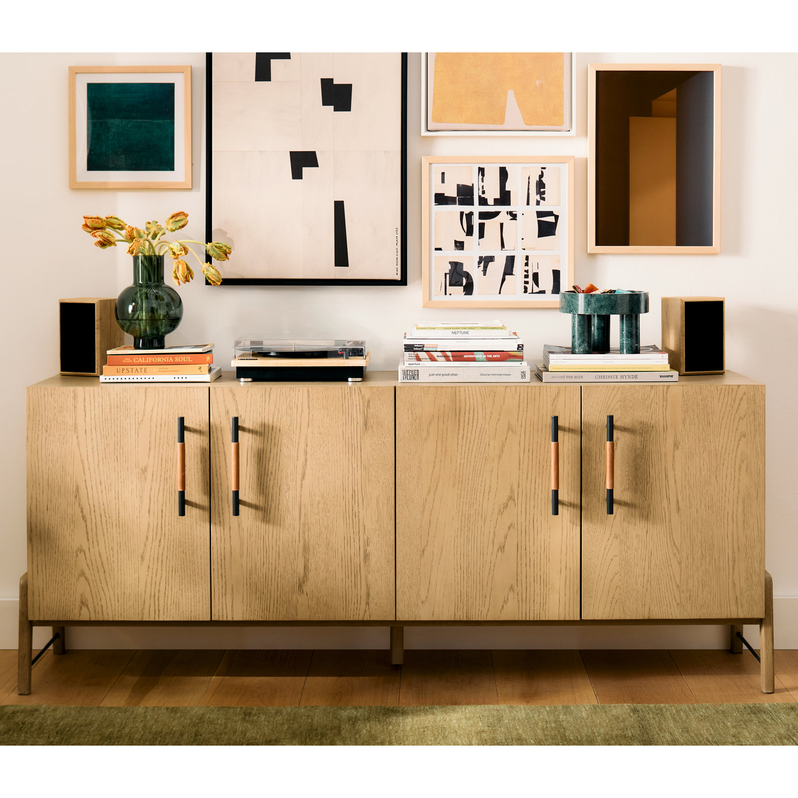Karsten Oak Sideboard, Yucca Oak