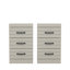 Allington 3 Drawer Bedside Sets of 2-118541699
