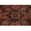 Tapis oriental pré-1900 à teinture végétale 8 x 11
