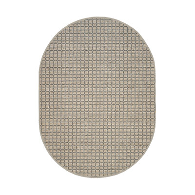 Tapis d'intérieur / extérieur beige touffeté Imo