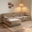 Canapé modulaire en velours 3 places Cloud-133668535