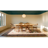 Beautiful Seafoam Green Color Tribal Pattern Antique Cotton Indian Agra Area Rug