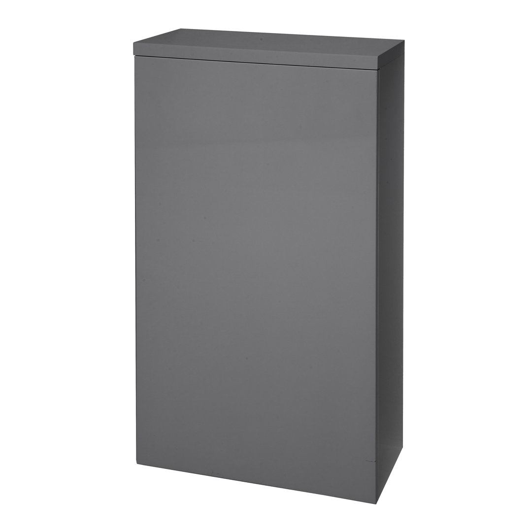 Purity 50.5cm W x 83cm H x 25cm D Back to Wall Toilet Unit