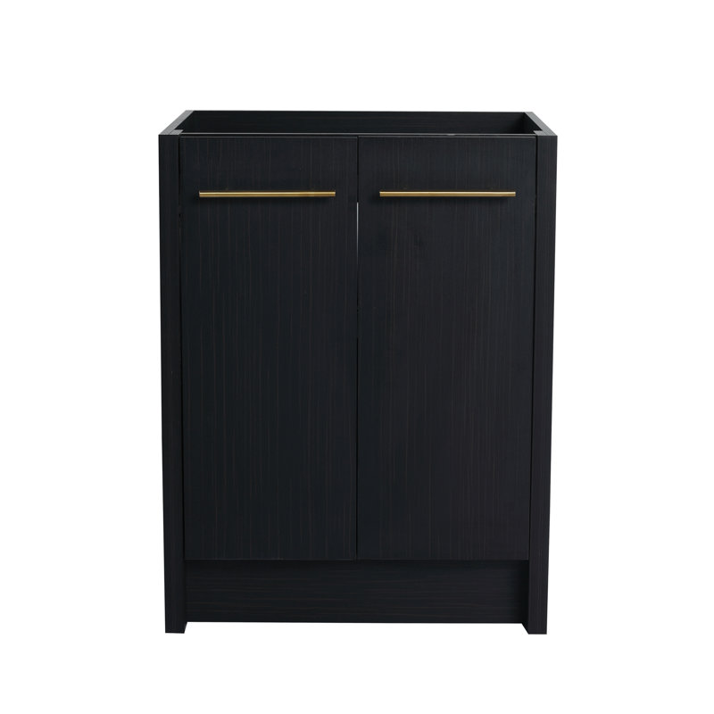 Meuble-lavabo autoportant de 24 pouces (sans lavabo supérieur) avec son design intemporel