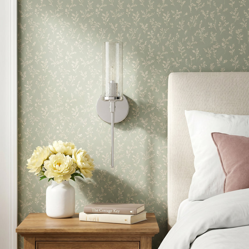 Rihan Schuh 1 - Light Dimmable Wallchiere, Polished Nickel