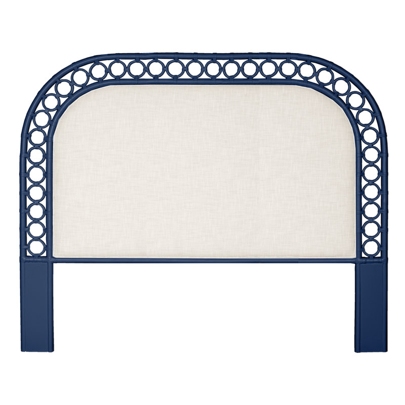 Solana Headboard, King, Navy Blue