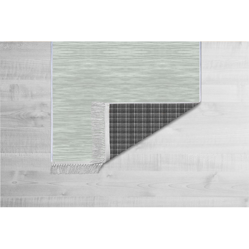Luxurious Velvet Area Rug (4.6 x 7.2 ft), 100% Antibacterial Fabric, Non-Slip Cotton Backing, Pile Height: 0.4 in | Machine Washable, 3D Digital Print Design | Perfect for Living Room & Bedroom Decor, Soft & Durable