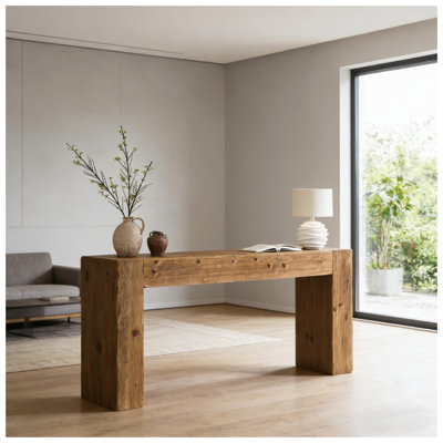 Versatile End Table,Compact Console Table,Wood Coffee Table