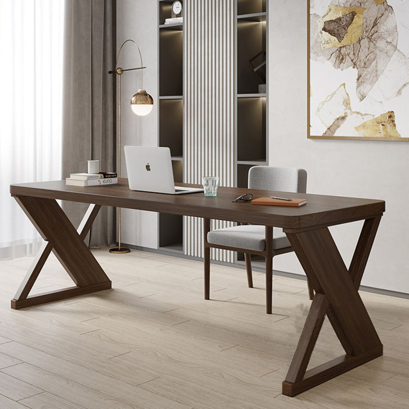 Bureau d'écriture Brownness, 29.53" H x 51.18" W x 23.62" D