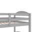 Lit simple en L avec lit gigogne