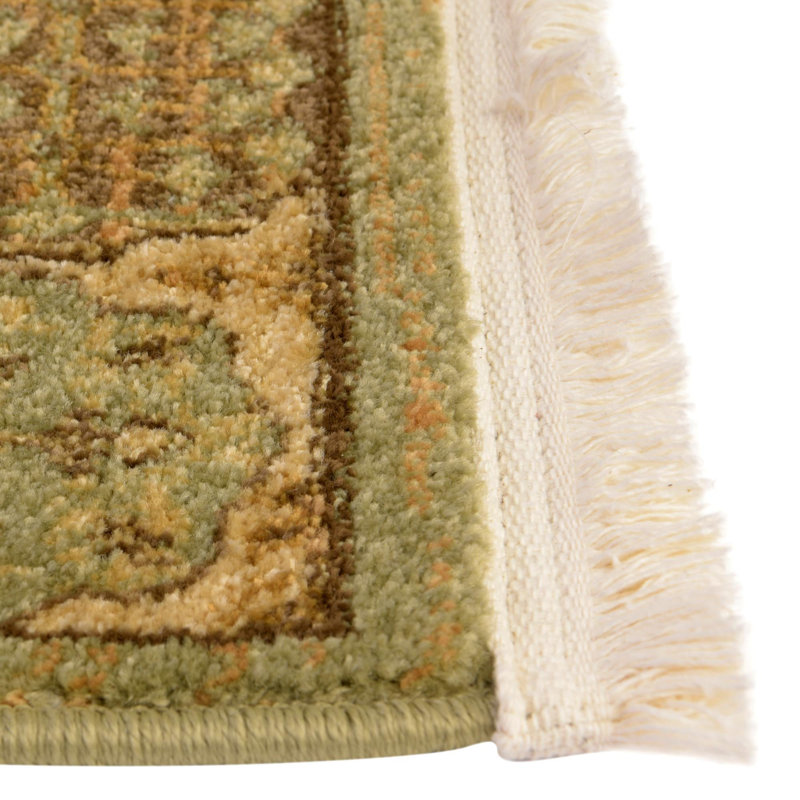 Ophelia Oriental Indoor Rug, Rectangle 3'3" x 5'3", Red/Tan
