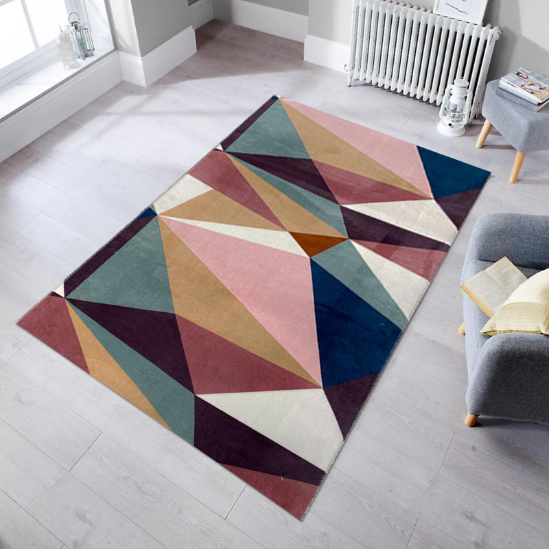 Albertville Geometric Area Rug, Rectangle 200 x 250cm