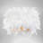Modern Designer Real Feather Drum Lamp Shade with Inner Cotton Lining-1659675076