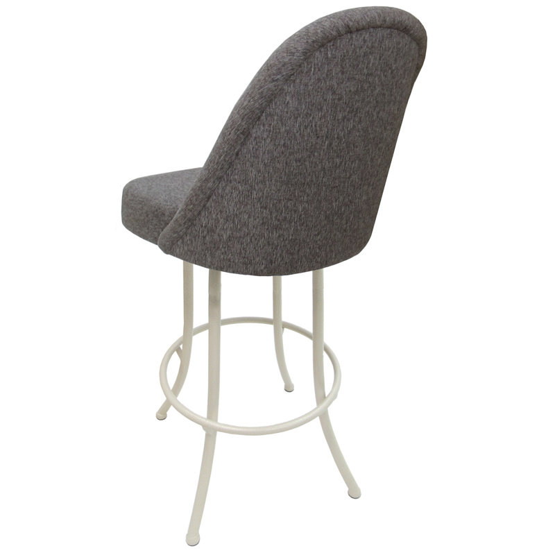 Tabouret de bar pivotant en métal Houde 26 po M-235 - Basin Beige - Café, Blanc, Gris Mojave