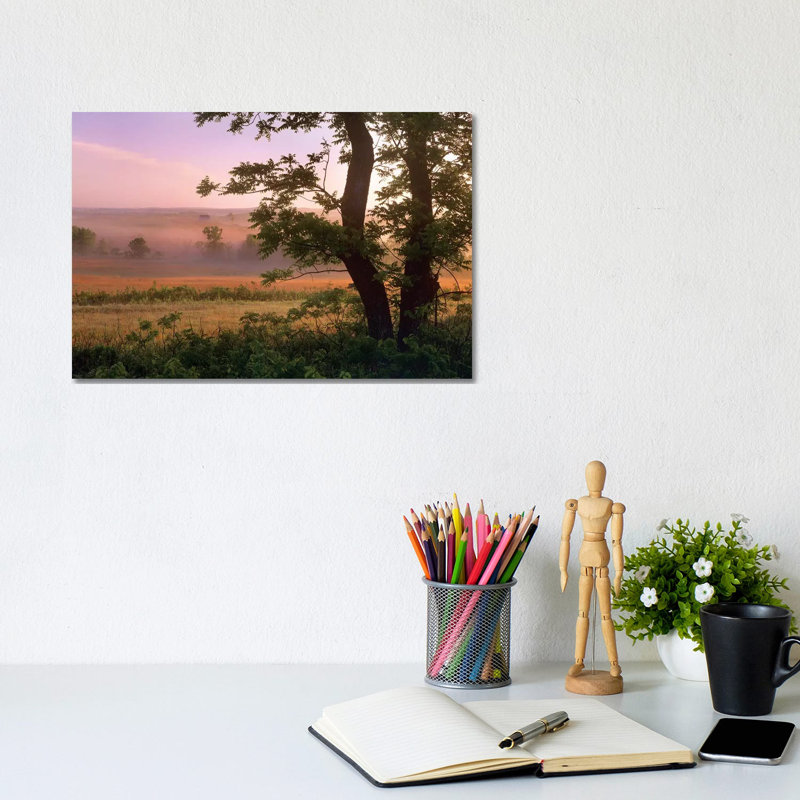 Tallgrass Prairie National Preserve, Kansas 1 Piece Wrapped Canvas Wall Art, 20.32 cm H x 30.48 cm W