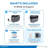 AquaRest Discover AR300 Premium 2-Person 20-Jet Oval Plug & Play Hot Tub with Ozonator, LED Waterfall and Stainless Steel Heater-14225682-137791260