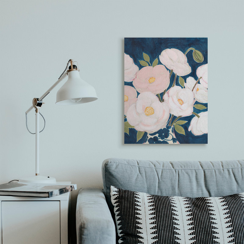 «Luminous Floral Bouquet» par Grace Popp, impression sur toile, H 30 po x l 24 po, Toile tendue