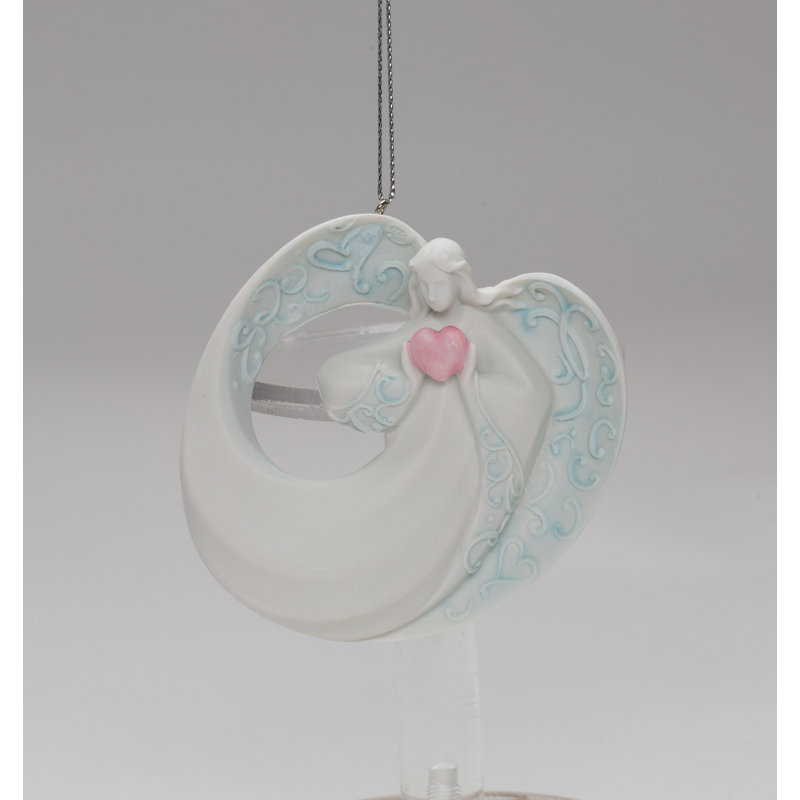 Ornement en forme d'ange de l'amour 3 3/8 po Cosmos cadeaux
