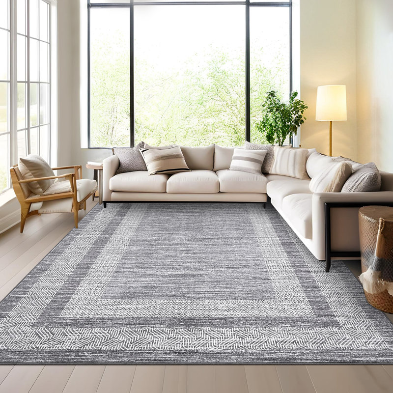 Tapis Lavable à la machine Randolph, Rectangle 10 pi x 13 pi