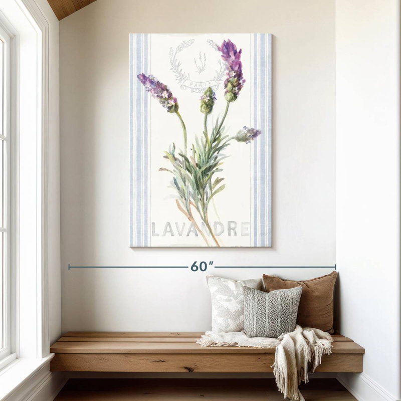 Harnek Floursack Lavender II, 48" H x 32" W