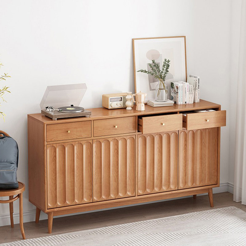 Armoire de rangement en bois massif