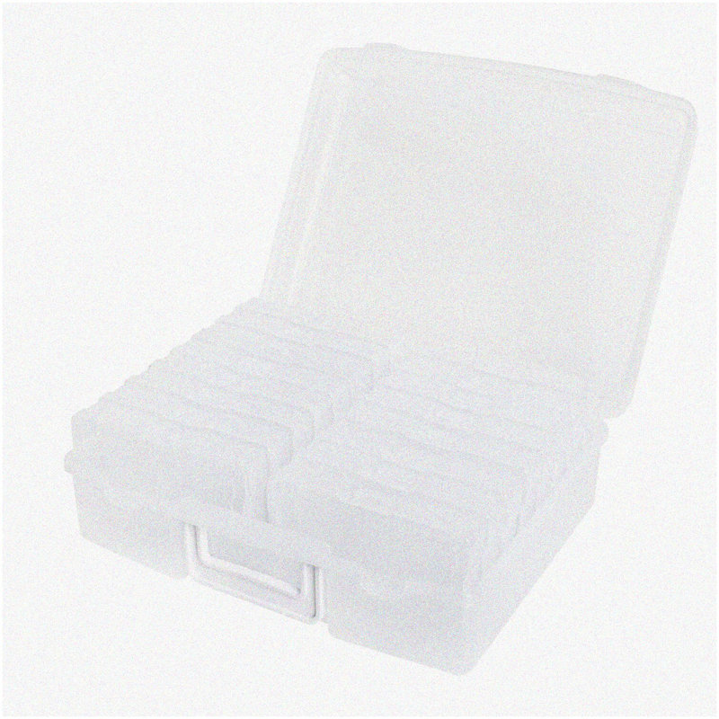SnapSafe Photo Storage Box, Clear
