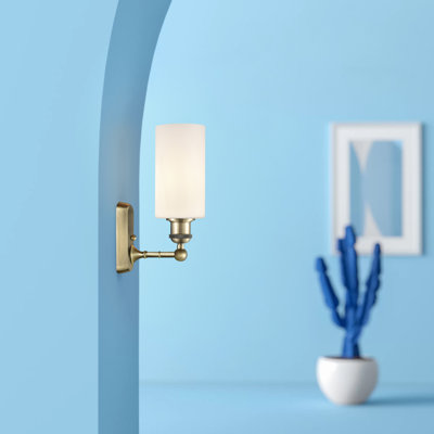 Glessite Armed Sconce