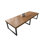 102.36"Solid Pine Long Rectangular Conference Table