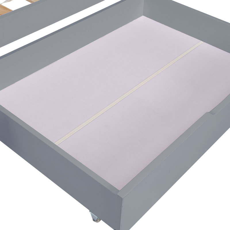 Juliany 2 Drawer Storage Drawer, Grey