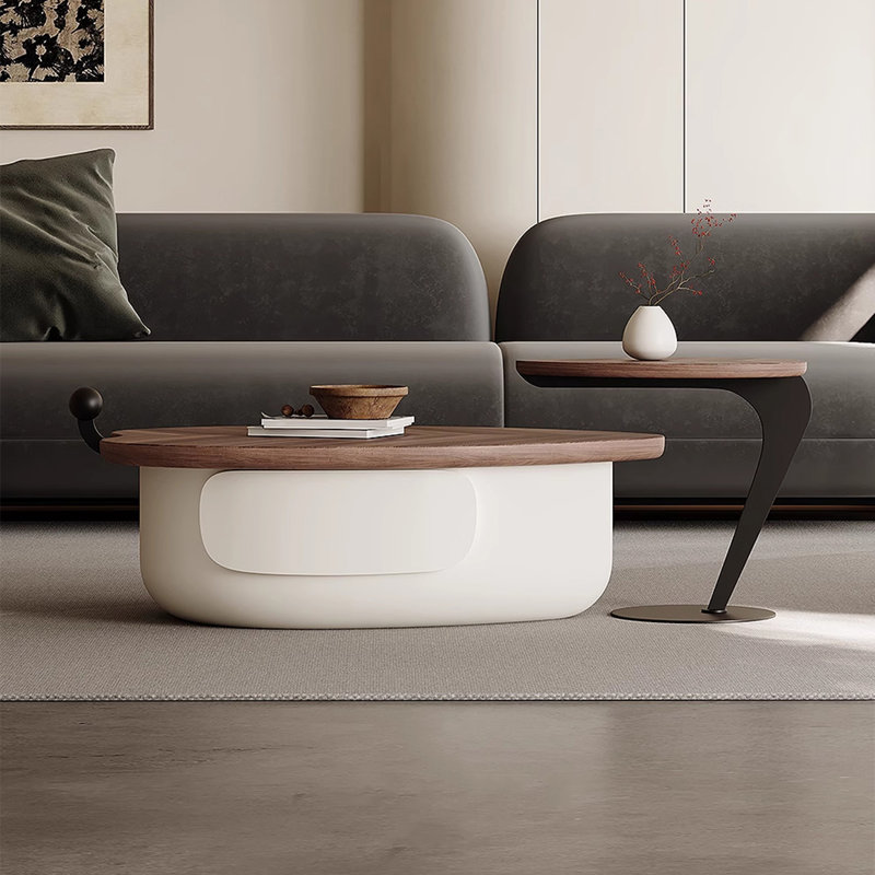 Premium  Wood Coffee Table Set