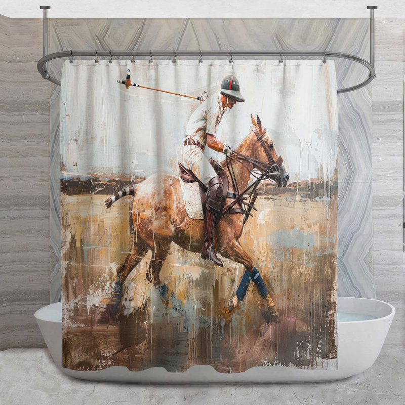 Tripta Shower Curtain, 84"H x 70"W