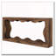 Console 63 po avec rangement en brun, table basse derrière le canapé, station de canapé d'entrée longue, support de console étroite, support de couloir pour le salon de l'entrée
