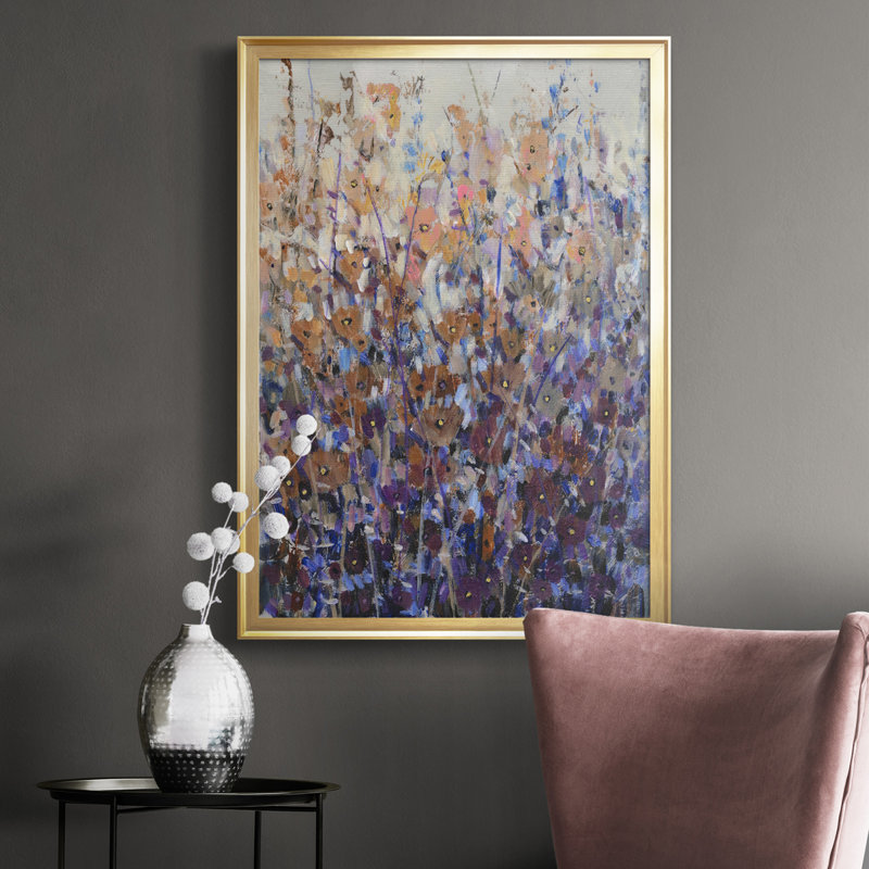 Fall Wildflowers II, toile encadrée de qualité supérieure - prête à être accrochée, H 42,5 po x l 30,5 po x P 1 po