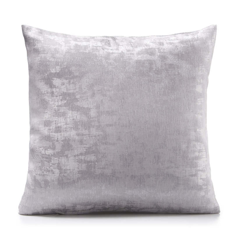 Chernev Square Cushion Cover, Pewter